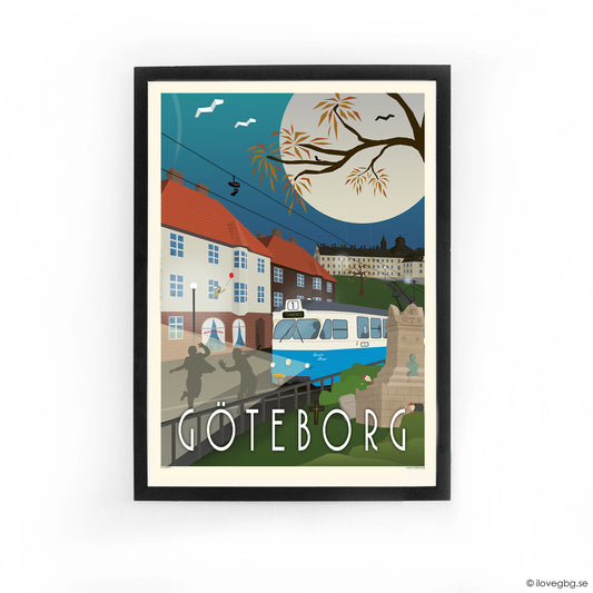 Göteborg Härlanda 50x70 cm